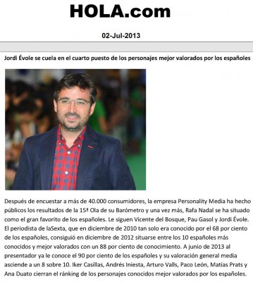 20130702 Personality Media - hola.com - Jordi Evole cuarto puesto personajes mejor valorados por los espanoles.jpg