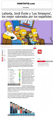 20141003 Personality Media - Vanitatis.com - laSexta Jordi Evole y Los Simpsons los mejores valorados por los espanoles.jpg