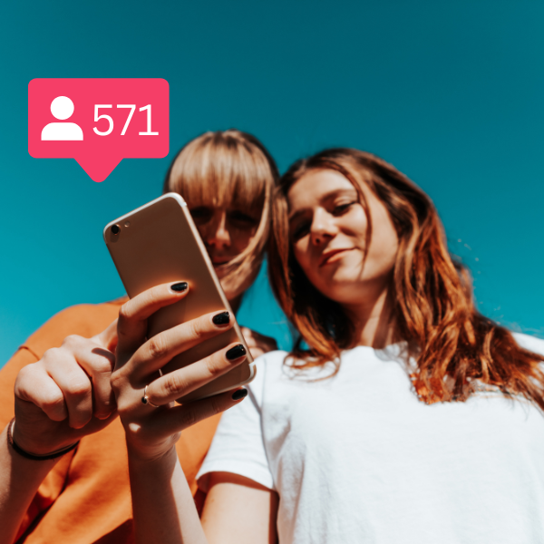 56% de las jóvenes sigue más de 500 cuentas en Instagram