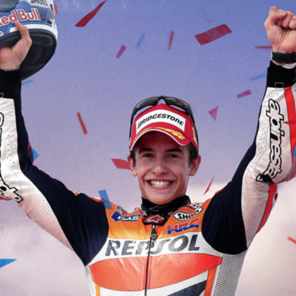 Marc Márquez, el piloto de Moto GP mejor valorado
