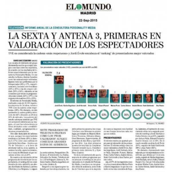 El Mundo 22/09/2015