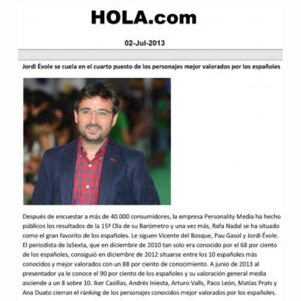 Hola.com 02/07/2013