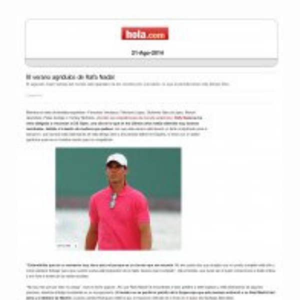 Hola.com 21/08/2014