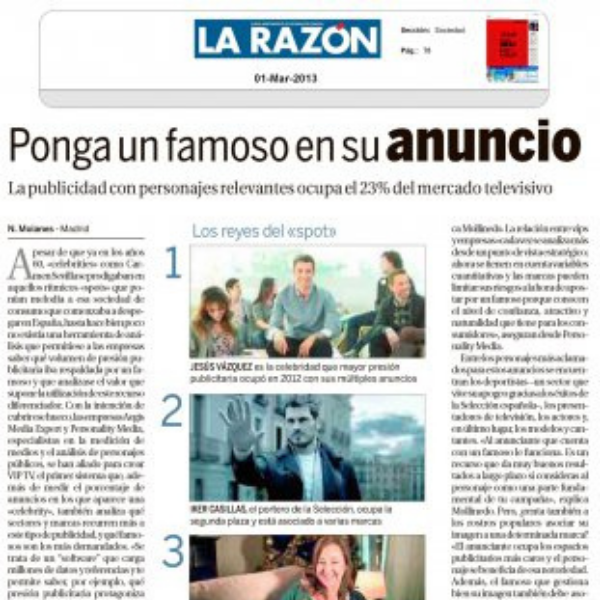 La Razón 01/03/2013