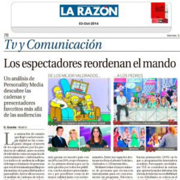 La Razón 03/10/2014