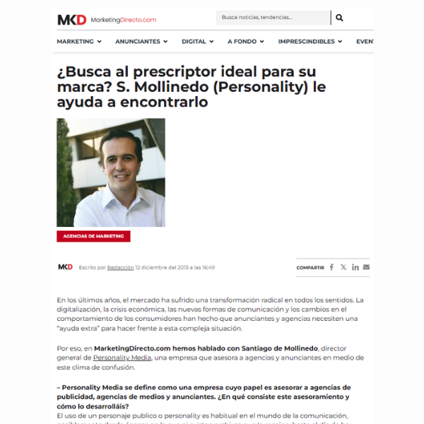 Marketing Directo 12/12/2013