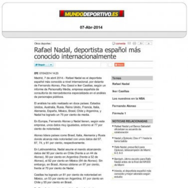 Mundodeportivo.es 07/04/2014